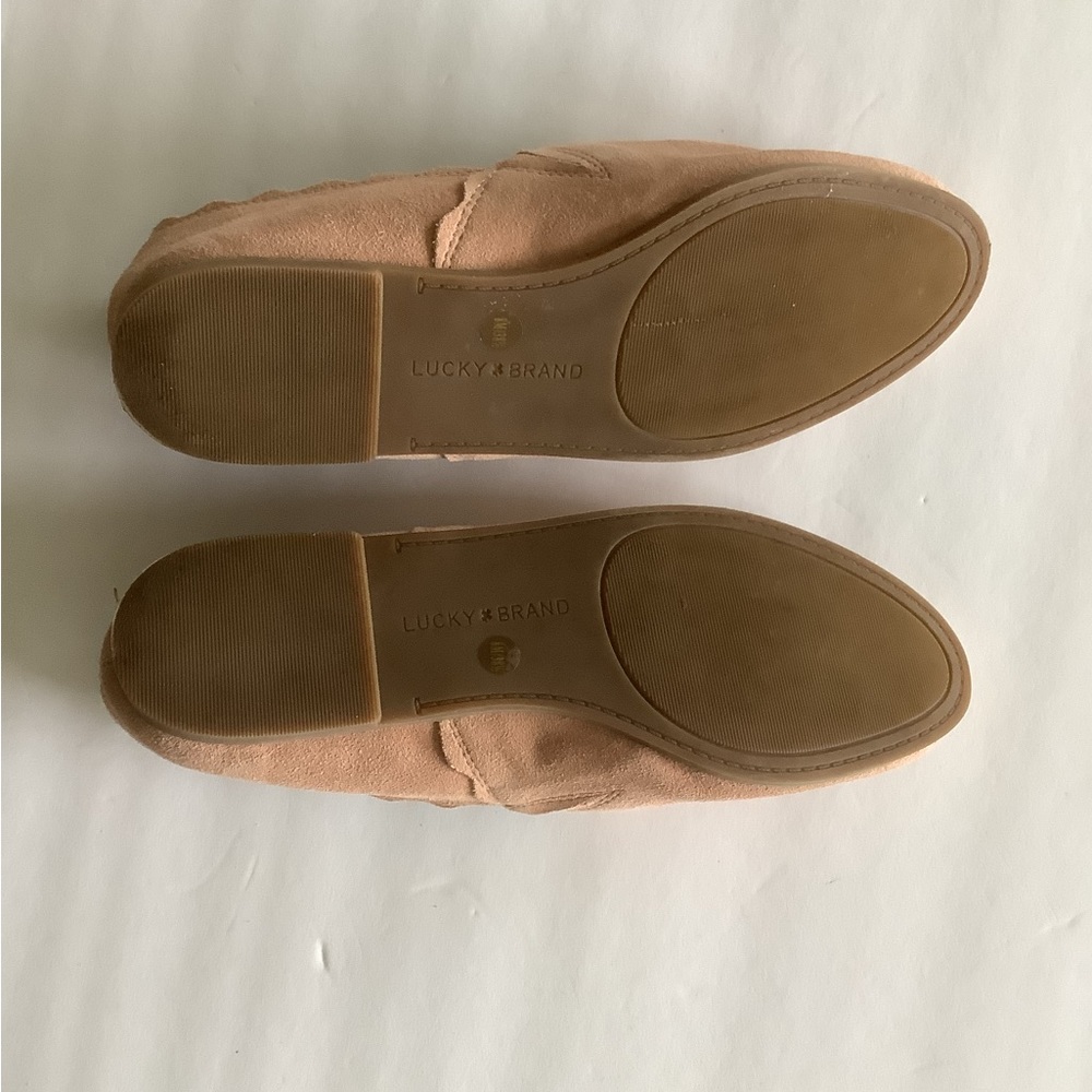 Lucky Brand Blush Pink Loafers Size 8 - Picture 3 of 4